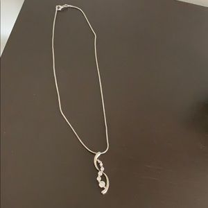 Silver Kay Necklace